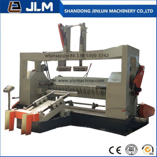 Peladora de chapa de cara de husillo de control CNC de 8 pies para madera de Okoume