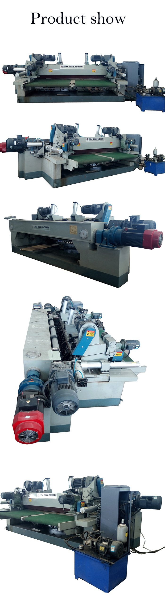 Torno de pelado de 8 pies para madera contrachapada