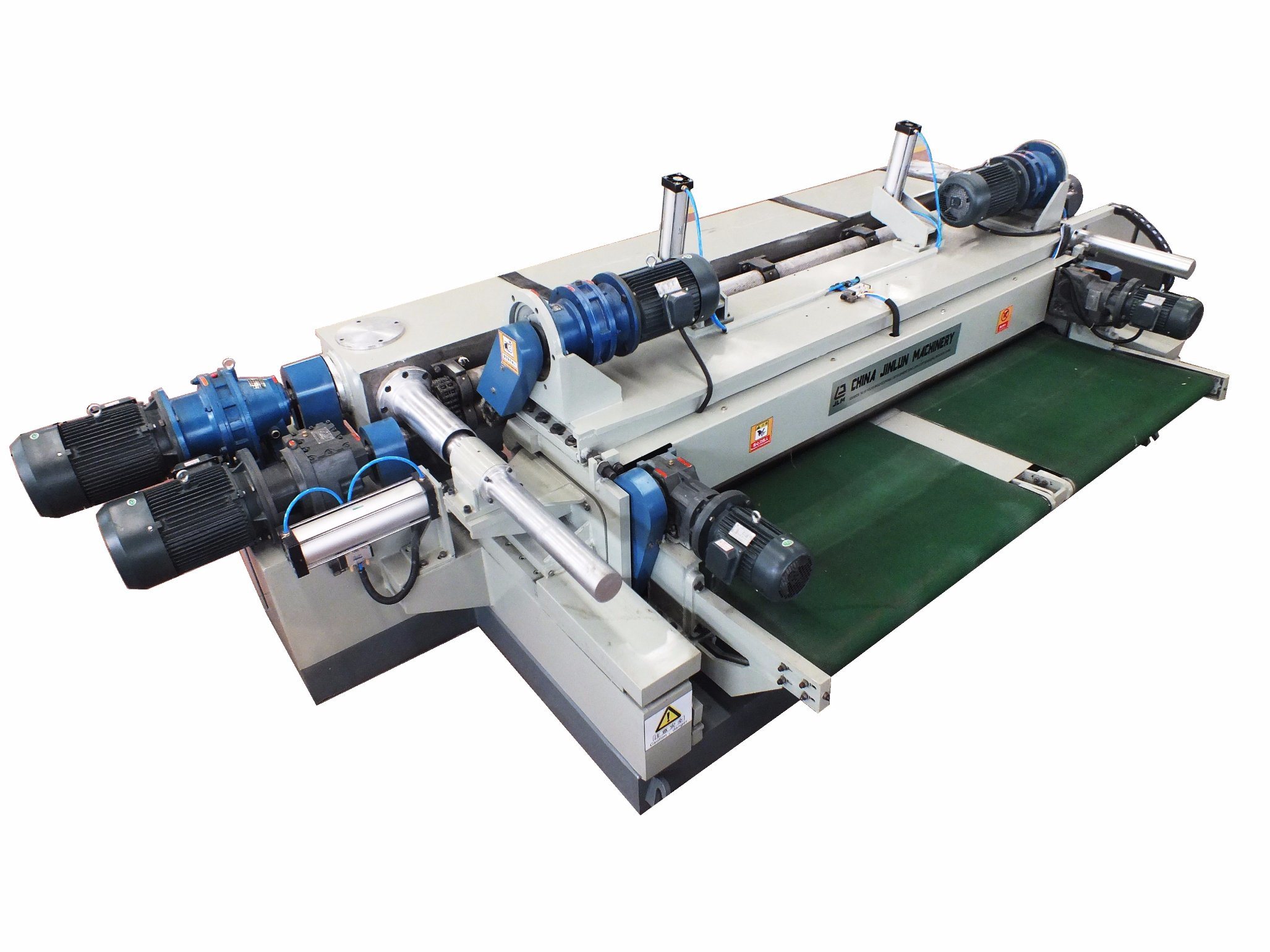 Shandong Jinlun 2600 mm alimentación automática de la marca líder de chapa de madera peladora para madera contrachapada