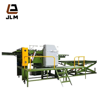 Línea de producción de madera contrachapada Jinlun Línea automática de ensamblado de dedos Máquina ensambladora de dedos de madera