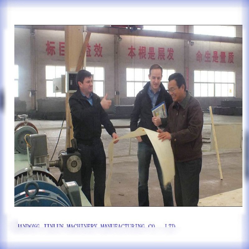 Peladora de chapa de husillo de 8 pies