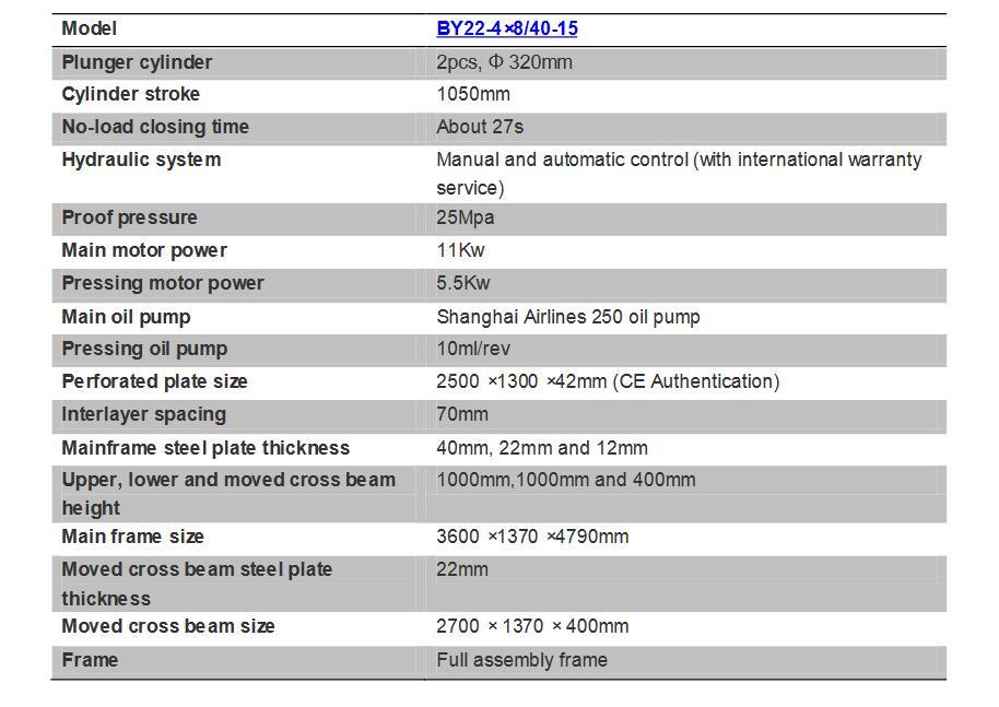 Máquina de prensado en caliente de madera de 12 capas de 500 T para hacer madera contrachapada