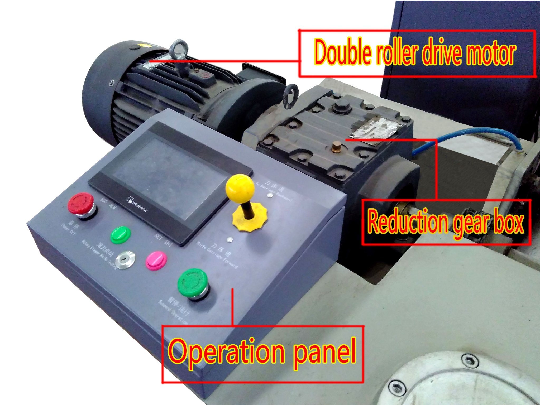 Peladora rotativa todo en uno para carpintería