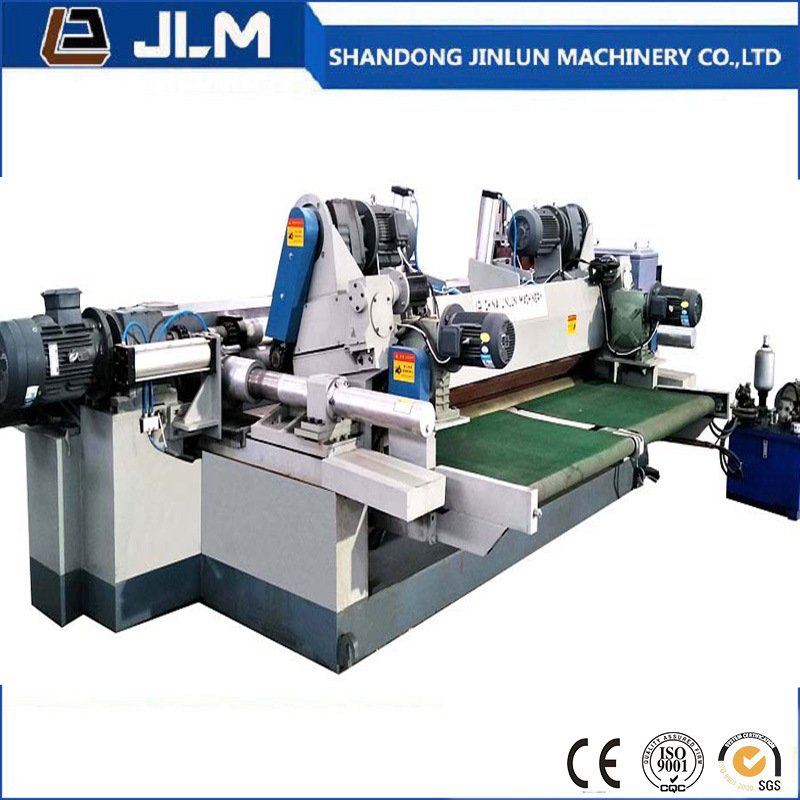 Máquina de corte y pelado de chapa de troncos