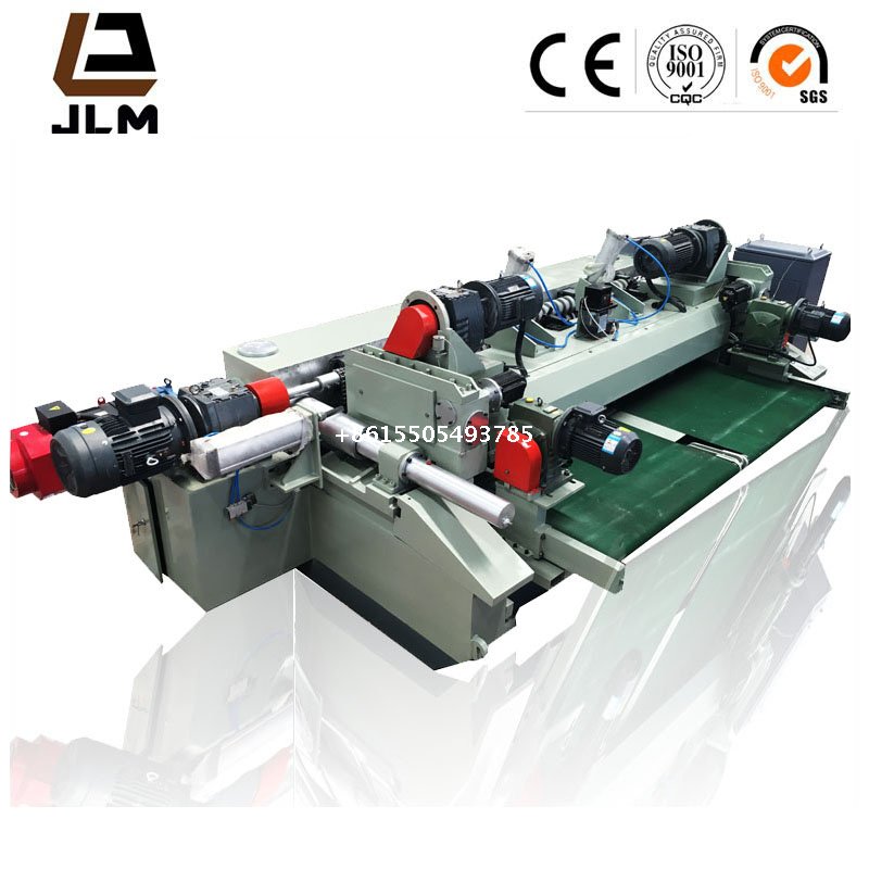 Máquina cortadora automática de chapa de madera de pino/roble/eucalipto sin eje de 4 pies y 8 pies