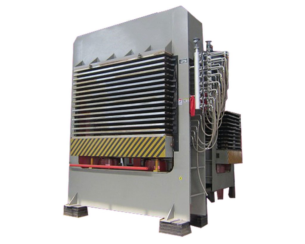 Máquina de prensado en caliente de 500 T para madera contrachapada/máquina de fabricación de madera contrachapada Máquina de prensado en caliente