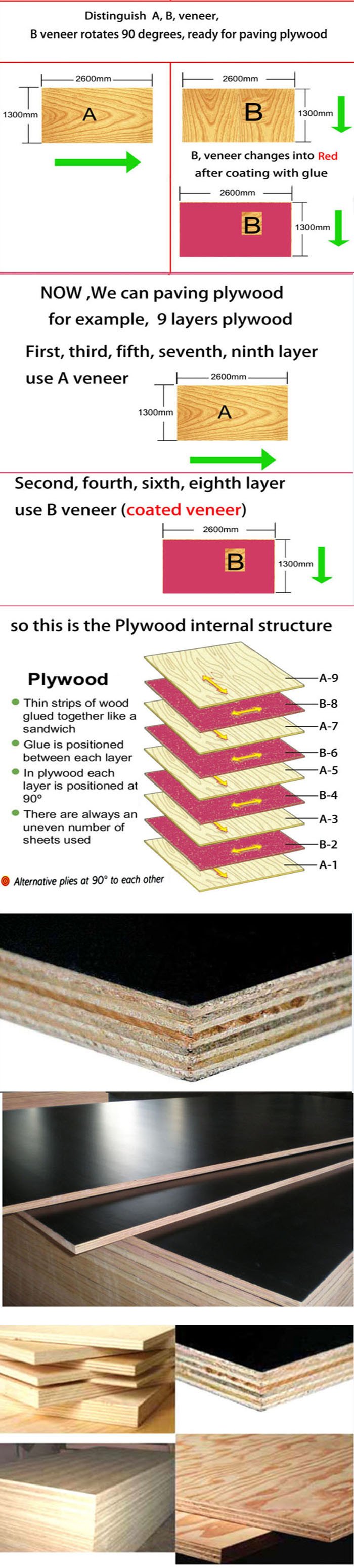 una l&iacute;nea de producci&oacute;n de l&aacute;minas de madera contrachapada