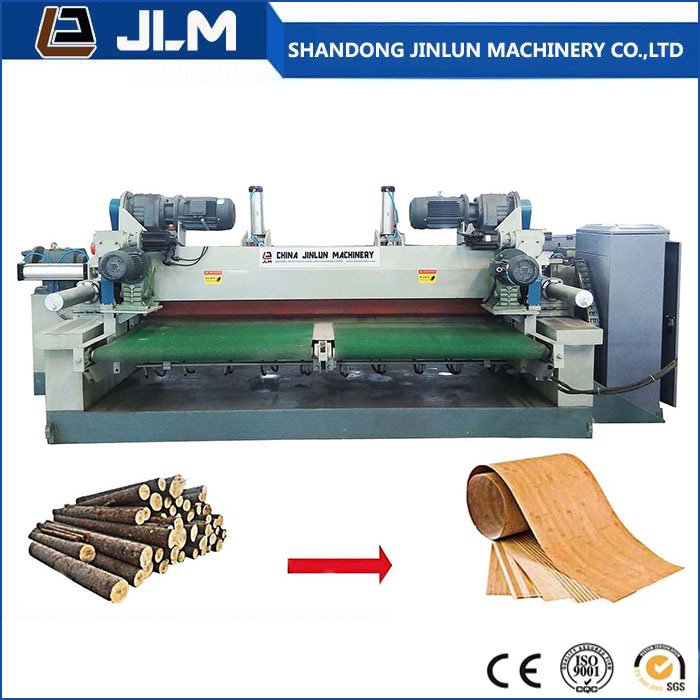 Torno de chapa de madera contrachapada Máquina peladora de madera rotativa CNC