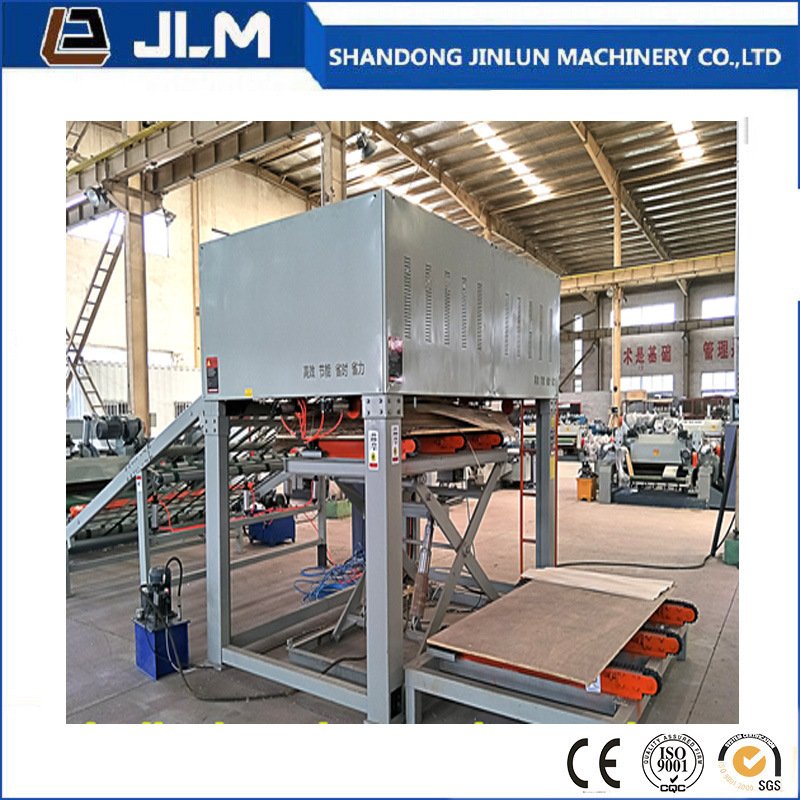 Línea de máquina de madera contrachapada CNC para pelado de chapa