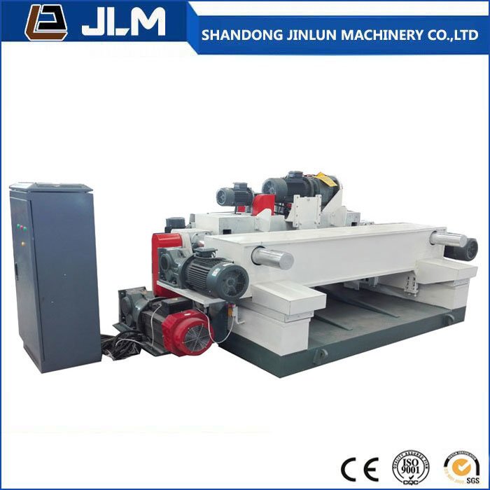 Máquina peladora de chapa de madera sin mandril