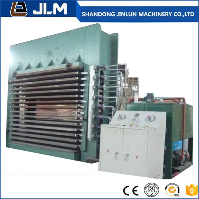Máquina de prensado en caliente de madera contrachapada/Máquina de prensado de laminación de melamina