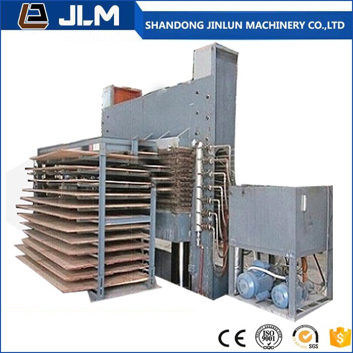 Máquina de prensado en caliente de madera contrachapada/Máquina de prensado de laminación de melamina