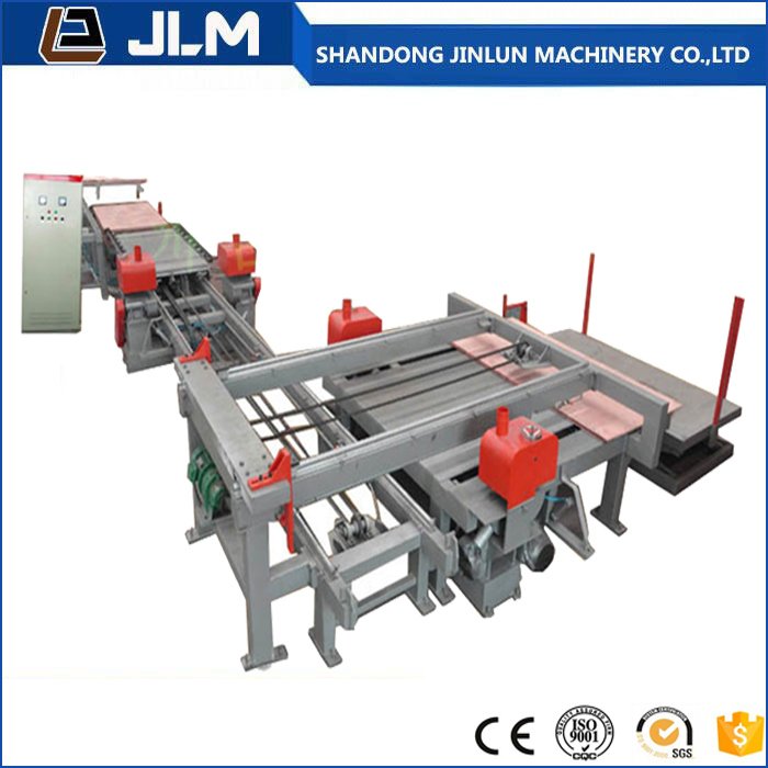 Línea de corte de madera contrachapada/sierra automática de calidad superior