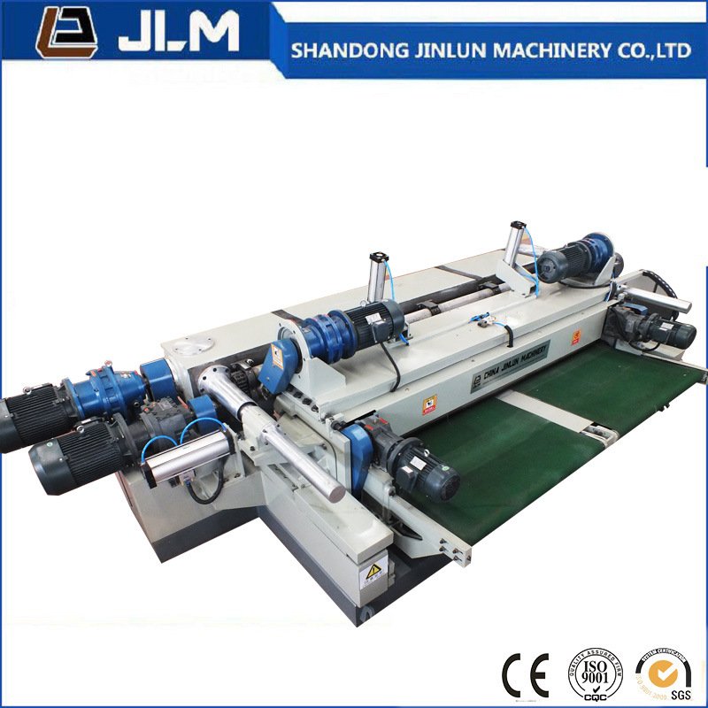 Máquina de corte y pelado de chapa de troncos