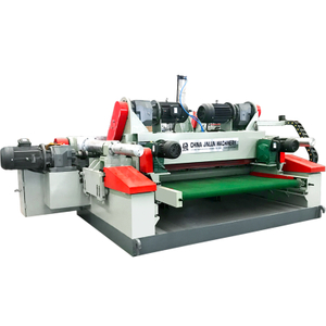 Torno de pelado de chapa de troncos automático de 4 pies con control CNC para madera contrachapada