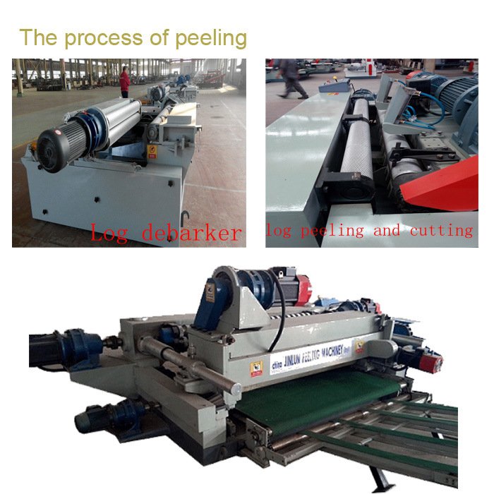 M&aacute;quina CNC para pelar madera contrachapada