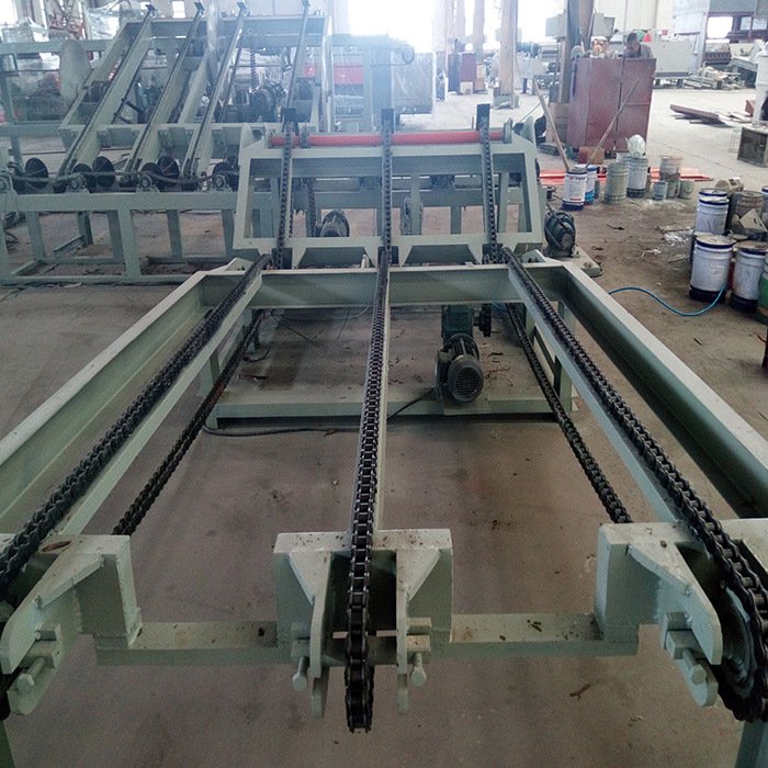 L&iacute;nea de producci&oacute;n autom&aacute;tica de pelado rotativo de chapa de madera