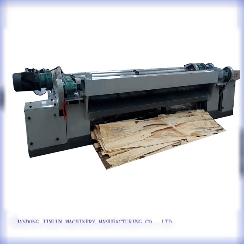 Descortezadora de chapa de troncos de madera de gran rendimiento