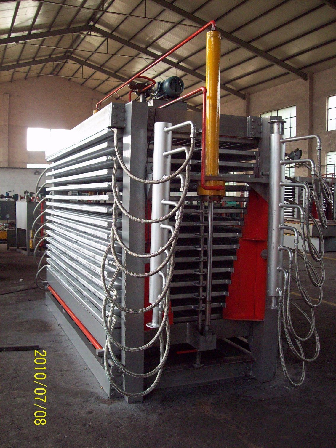 Tipo máquina del secador de la chapa de la chapa de la chapa de la base de la eficacia alta que respira caliente 