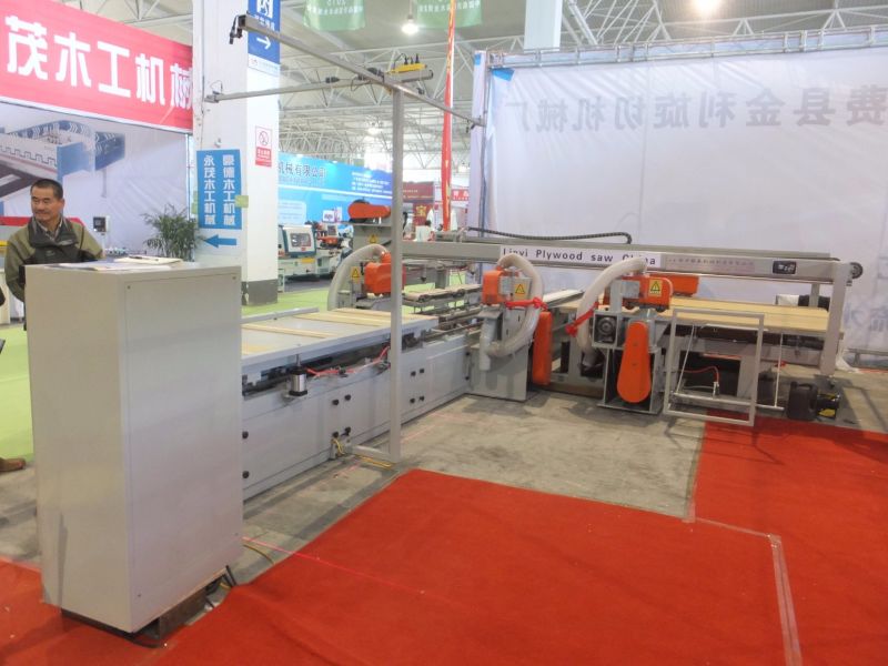 Sierra de corte vertical y horizontal de doble filo para el tablero de madera contrachapada