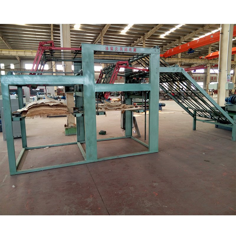 Máquina apiladora automática de chapa de producción de madera contrachapada