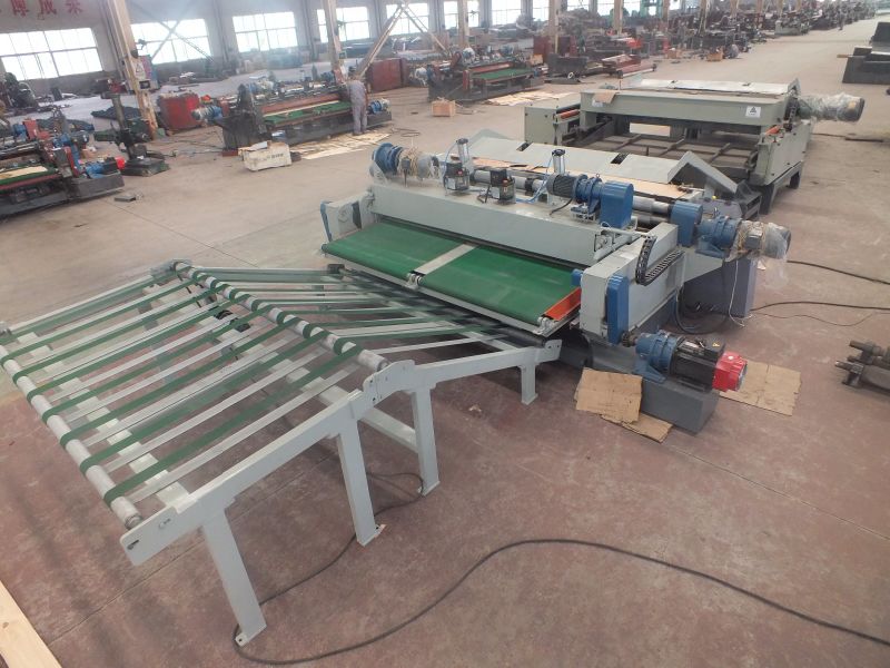 L&iacute;nea de producci&oacute;n autom&aacute;tica de chapa de madera contrachapada de 8 pies