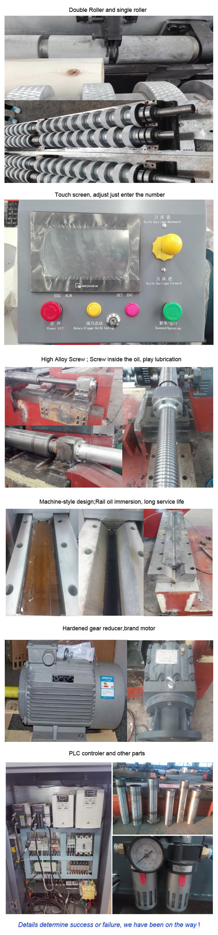 M&aacute;quina peladora de chapa de madera de venta caliente de Shandong Jinlun