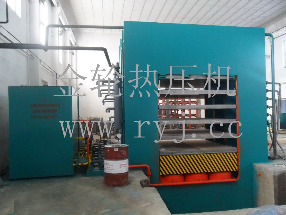 Máquina hidráulica de prensado en frío de madera contrachapada de 4X8 pies para madera contrachapada