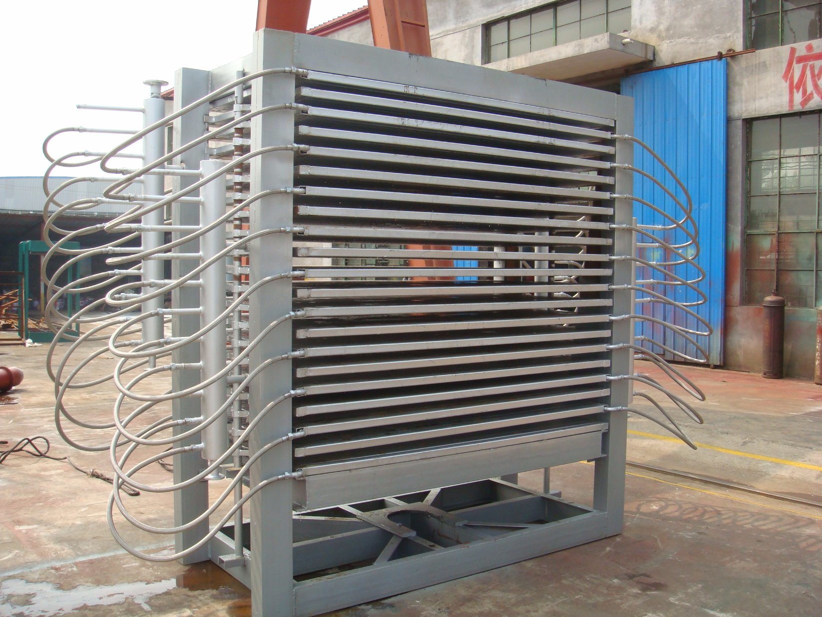 La máquina secadora de respiración de chapa de madera contrachapada