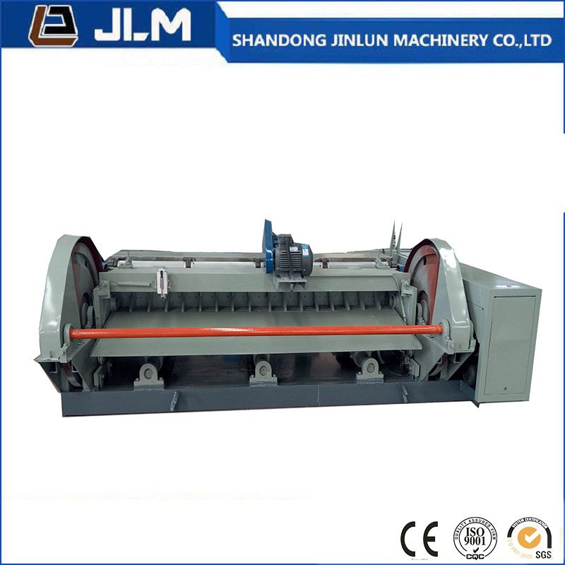 Máquina CNC de pelado y corte de madera contrachapada