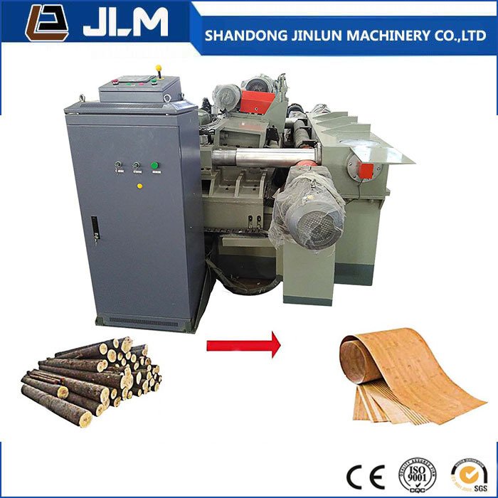 Torno de pelado rotativo CNC sin mandril