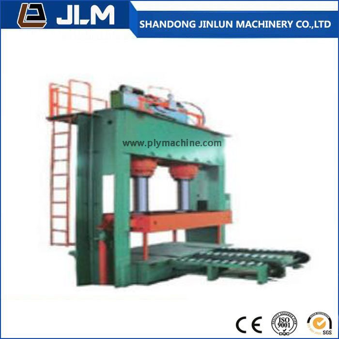 Máquina hidráulica de prensado en frío de madera contrachapada para trabajar la madera