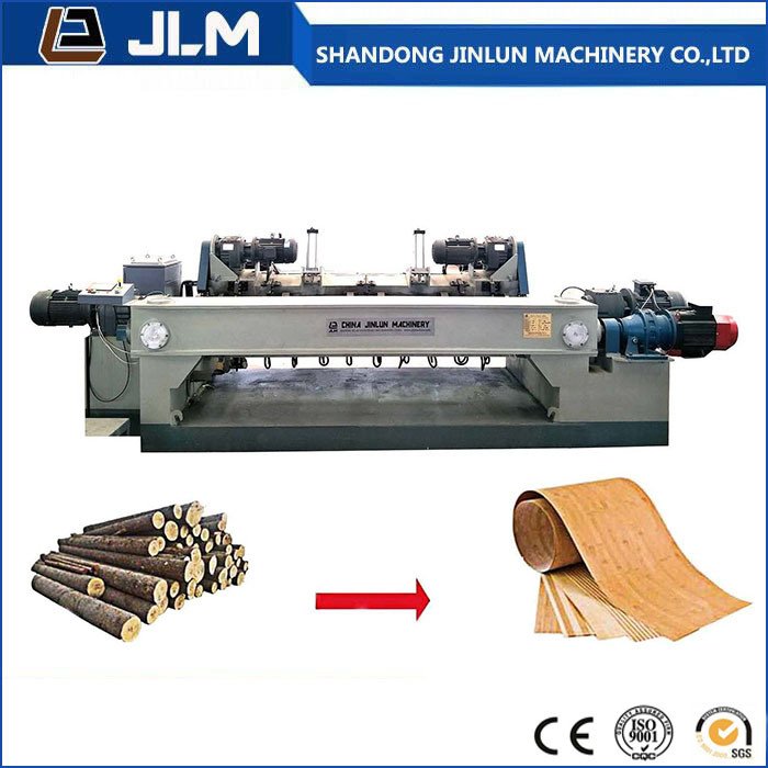 Torno de chapa de madera contrachapada Máquina peladora de madera rotativa CNC