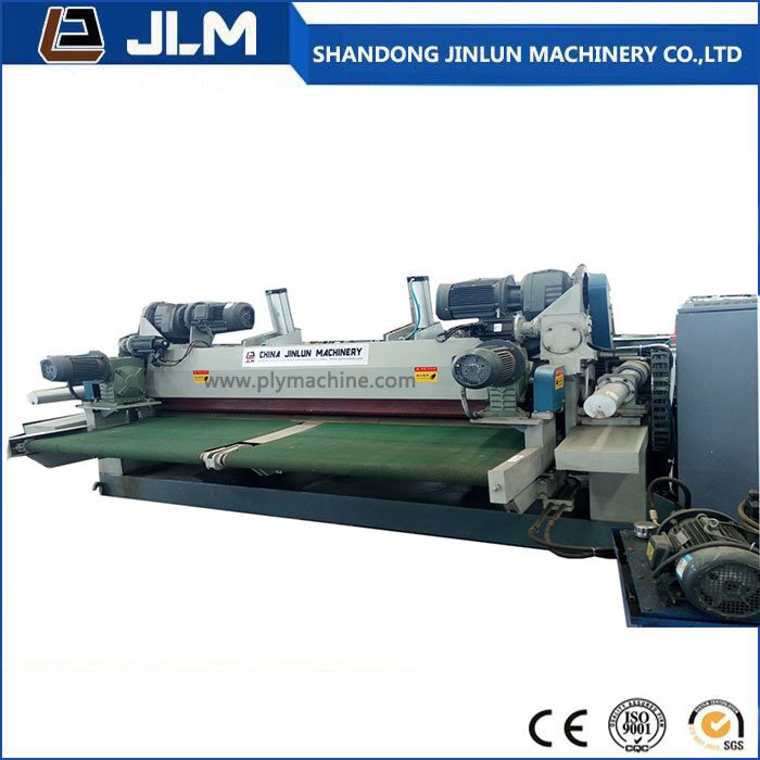 Shandong Jinlun 2600 mm alimentación automática de la marca líder de chapa de madera peladora para madera contrachapada