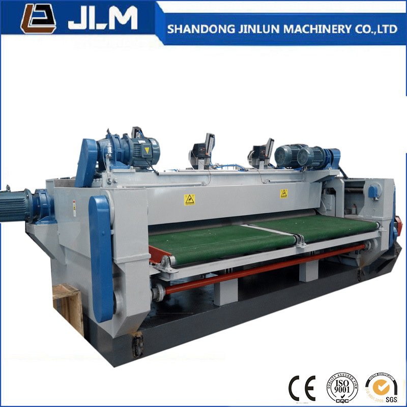 Máquina de corte y pelado de chapa de troncos