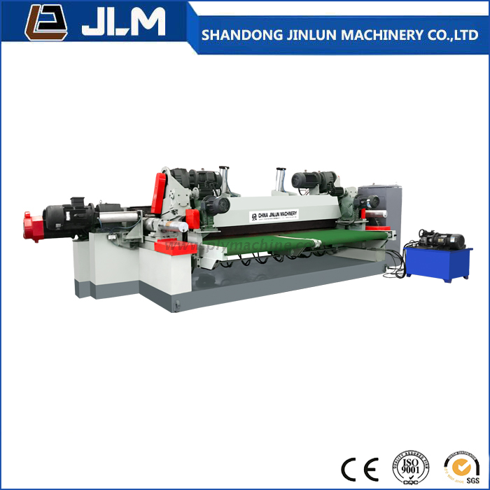 Peladora hidráulica de chapa de madera sin husillo