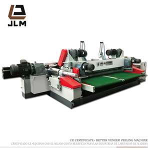 Torno de pelado rotativo de chapa de troncos de madera sin husillo